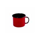 Caneca esmaltada Nº6 Ewel - Vermelho