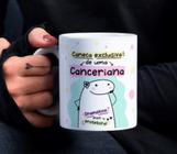 Caneca Exclusiva de uma Canceriana - Signos Flork CÂNCER - Est. Ilustracin Horóscopo Zodíaco ZLprint