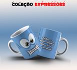 Caneca expressões faciais desenho 13