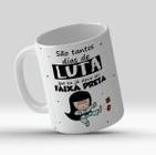 CANECA FAIXA PRETA CANECA BRANCA 325ml