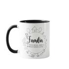 Caneca Familia Presente Personalizado para Melhor Família - Do Luz Presentes