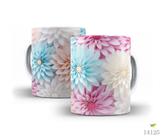 Caneca flores 3D 10