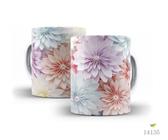 Caneca flores 3D 20