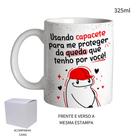 Caneca Flork 325ml Dia Dos Namorados Usando Capacete Para Me