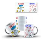 Caneca Flork com Café / sem Café 325ml + Caixinha