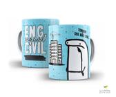 Caneca Flork profissões - engenharia civil