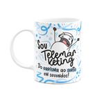 Caneca Flork Profissões - Sou Telemarketing Bg-blue