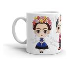 Caneca Frida Kahlo Funko Pop Personalizada De Porcelana 325ml Presente