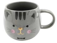 Caneca GATINHO FOFA LUXO detalhe Dourado - 350ml várias cores