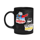 Caneca Geek Flork - Super Flork Heróis - preta