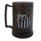 Caneca Gel Preta 400Ml Sfc Santos Cebola 15003