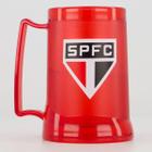 Caneca Gel São Paulo Escudo 400ml Vermelha