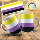 Caneca Gênero Não Binário LGBTQIAP+ 325ml