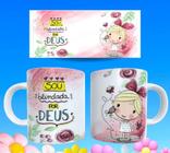 Caneca gospel frases religiosas versículos bíblicos motivacionais 65