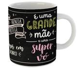 Caneca grande mãe super avó presente vovó amor love - Mago das Camisas