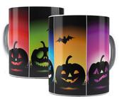 Caneca halloween aboboras jack 'o lantern dia das bruxas