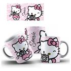 Caneca Hello Kitty Mega Oferta! Mod 02 Porcelana Personalizada Xícara Geek Meme Presente 325 ml