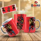 Caneca Homem de Ferro Iron Man Geeko