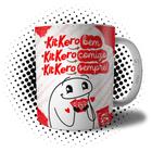 Caneca Kit Kero Bem Comigo e Sempre Presente Flork de Páscoa Dia dos Namorados