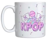 Caneca Kpop de Porcelana 325 ML Para Presente - PN