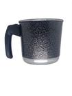 Caneca Leiteira Canecão Alumínio Preto 13 cm Diâmetro 1L