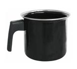 Caneca Leiteira Fervedor 1450Ml Indução Preta - Preto - Jjb Utilidades