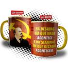 Caneca Lenin Marxista Comunista Revolução Russa Bolchevique Comunismo - Persomax