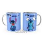 Caneca Lilo Stitch Com Nescau Sem Nescau