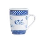 Caneca Lyor de Porcelana White C/tampa e Filtro Elsa  310Ml