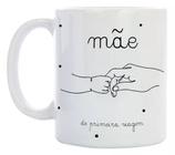 CANECA MÃE DE PRIMEIRA VIAGEM CANECA BRANCA 325ml