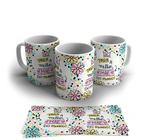 Caneca Mãe ou Dia das Mães - Floral: CNC001 6692