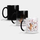 Caneca Mágica Fosca Muda de Cor 325ml CACHORRO DOG DIA DOS NAMORADOS APAIXONADO 6