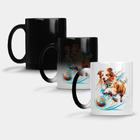 Caneca Mágica Fosca Muda de Cor 325ml CACHORRO DOG FUTEBOL 3