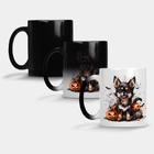 Caneca Mágica Fosca Muda de Cor 325ml CACHORRO DOG HALLOWEEN 9