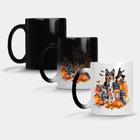 Caneca Mágica Fosca Muda de Cor 325ml CACHORRO DOG HALLOWEEN TURMA 12