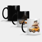 Caneca Mágica Fosca Muda de Cor 325ml CAPIVARA CARRO VIAGEM 4