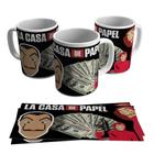 Caneca Máscara La Casa Papel 325ml