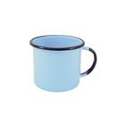 Caneca Média Esmaltada Azul Claro 160 ml Ewel