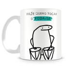 Caneca meme flork boneco palito frases divertidas