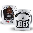 Caneca meu amor é uber presente fofo dia dos namorados