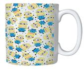 Caneca Minions de Porcelana 325 ML Para Presente