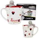 Caneca Minnie Mouse Com Boneco Infusor De Chá Oficial Disney - Zona Criativa