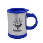 Caneca Mix Misturadora Em Inox Com Alça 350ML GDR0825 - Gold Rio