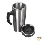 Caneca Moderna Inox - 18cm de altura - Média