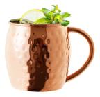 Caneca Moscow Mule Cobre Martelado 470ml - Rose Gold