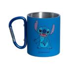 Caneca Mosquetão Stitch Aço Inox 300ml 10025872 - ZonaCriativa