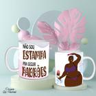 Caneca Mulher Empoderada Plus Size Curvas Dia Das Mulheres Outubro Rosa Porcelana MEGA OFERTA!