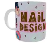 Caneca nail design presente profissão manicure - Mago das Camisas