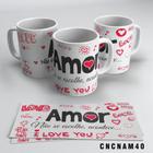 Caneca Namorados Amor Não Se Escolhe