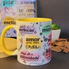 Caneca Namorados Com Frase